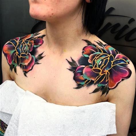 Top 10 small chest tattoo female upper ideas and inspiration